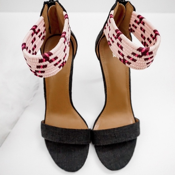 Black and Pink Heels - Picture 3 of 3